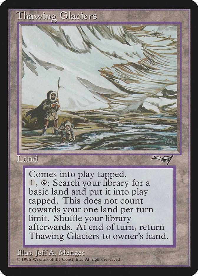 Thawing Glaciers card image