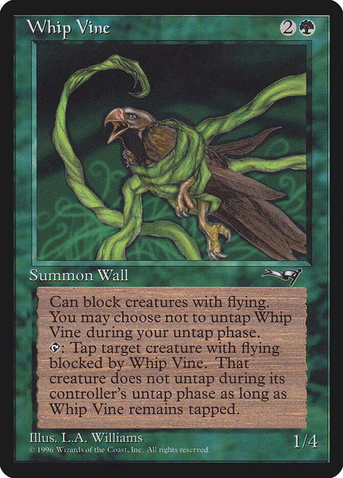 Whip Vine (Ensnared Bird) card image