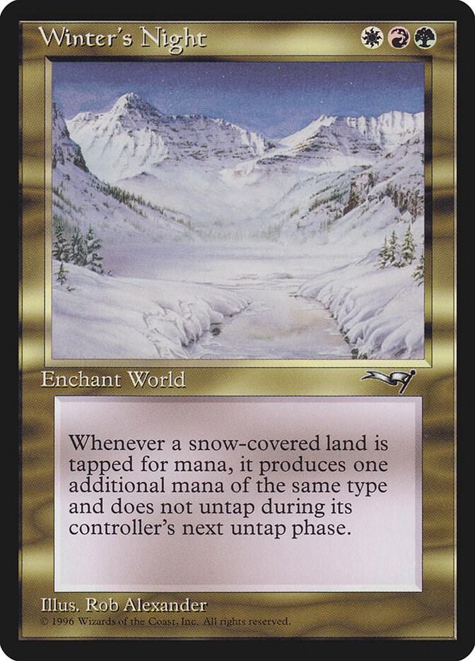 Winter's Night card image