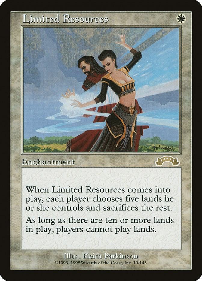 Limited Resources card image