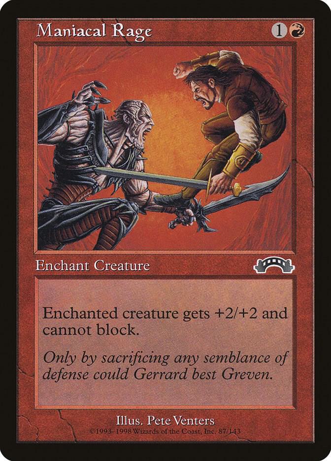 Maniacal Rage card image