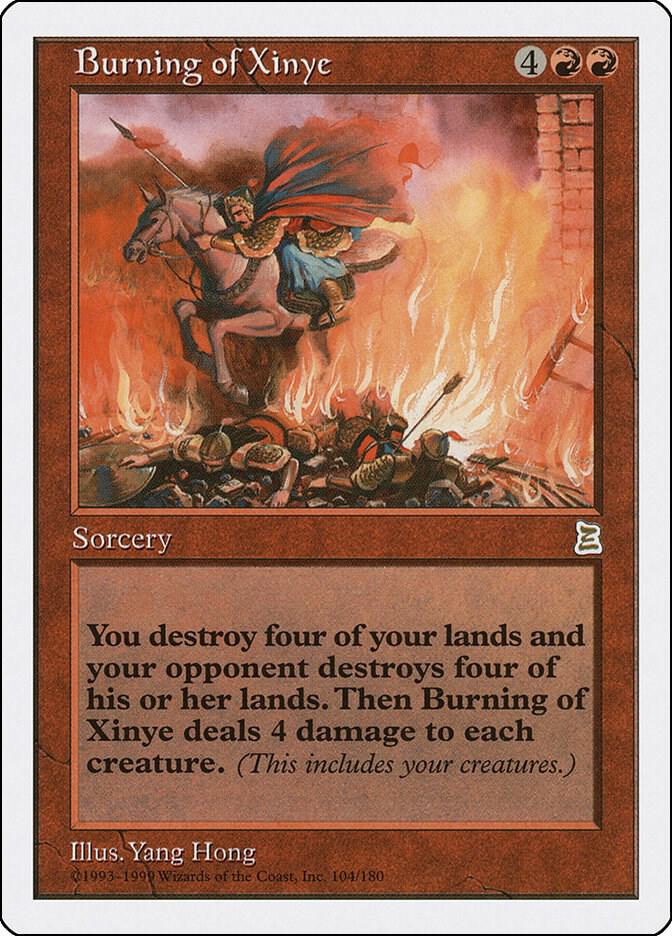 Burning of Xinye card image