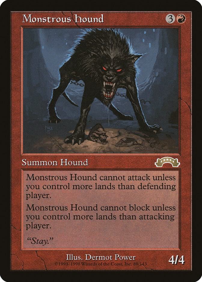 Monstrous Hound card image