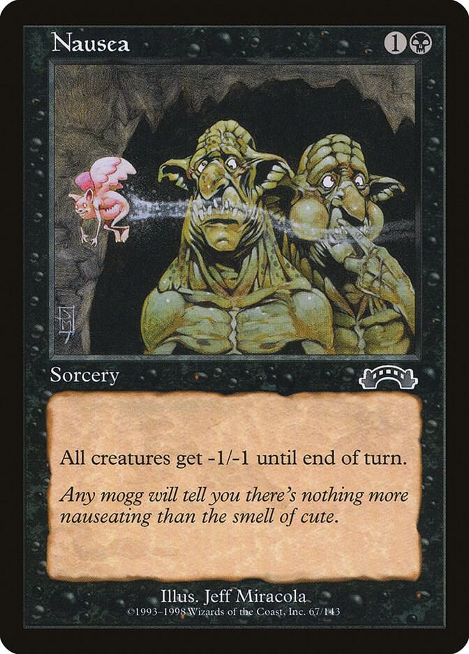 Nausea card image