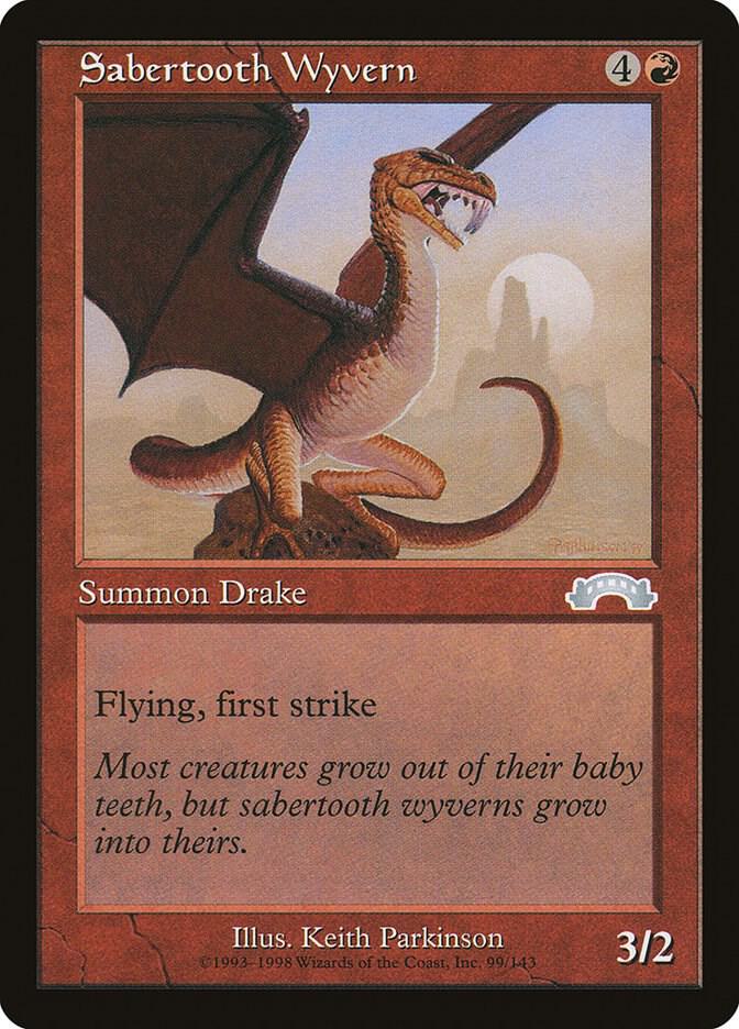 Sabertooth Wyvern card image