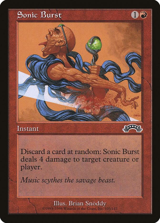 Sonic Burst card image