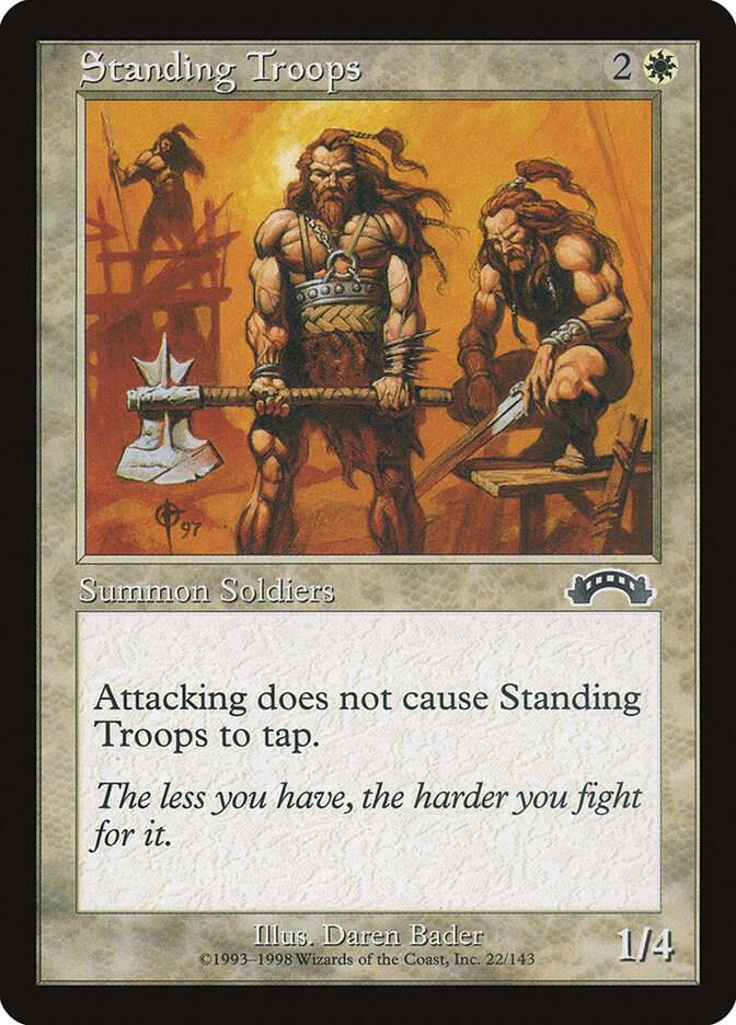 Standing Troops card image