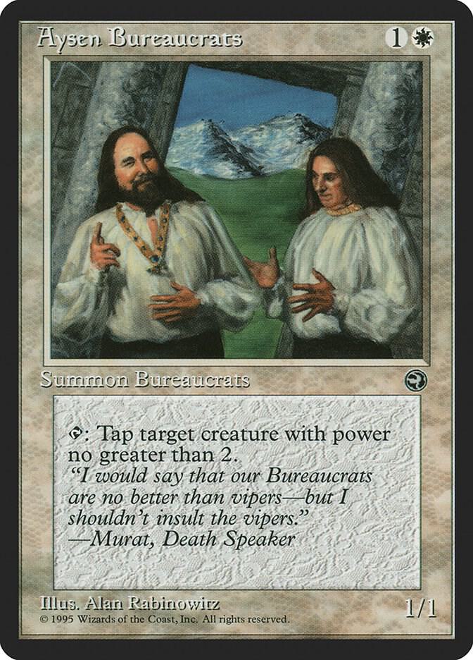 Aysen Bureaucrats card image