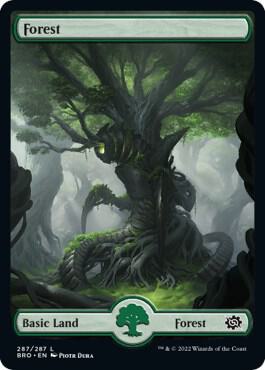 Forest (287) - Full Art card image
