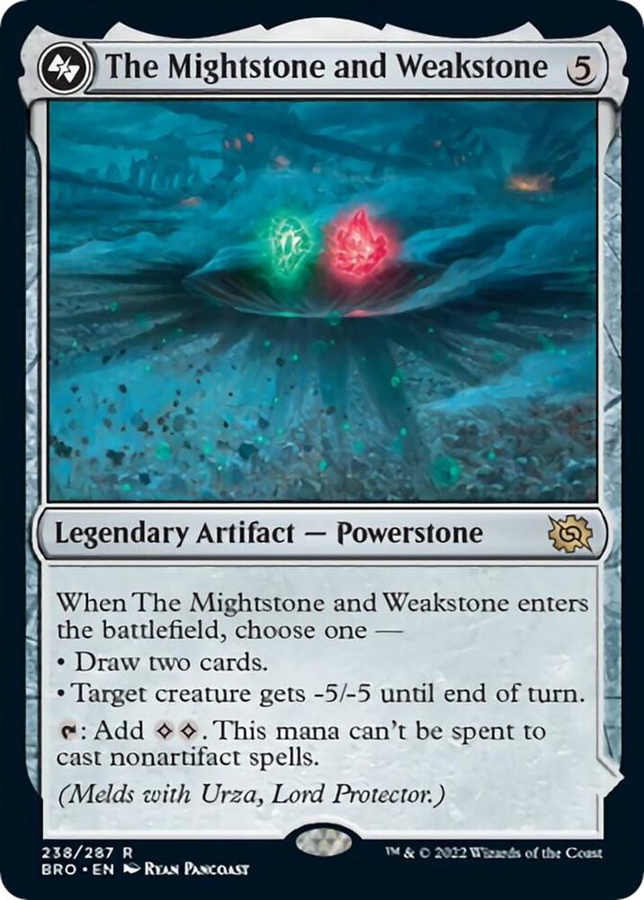 The Mightstone and Weakstone card image