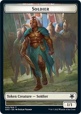 Soldier // Drake Double-Sided Token card image