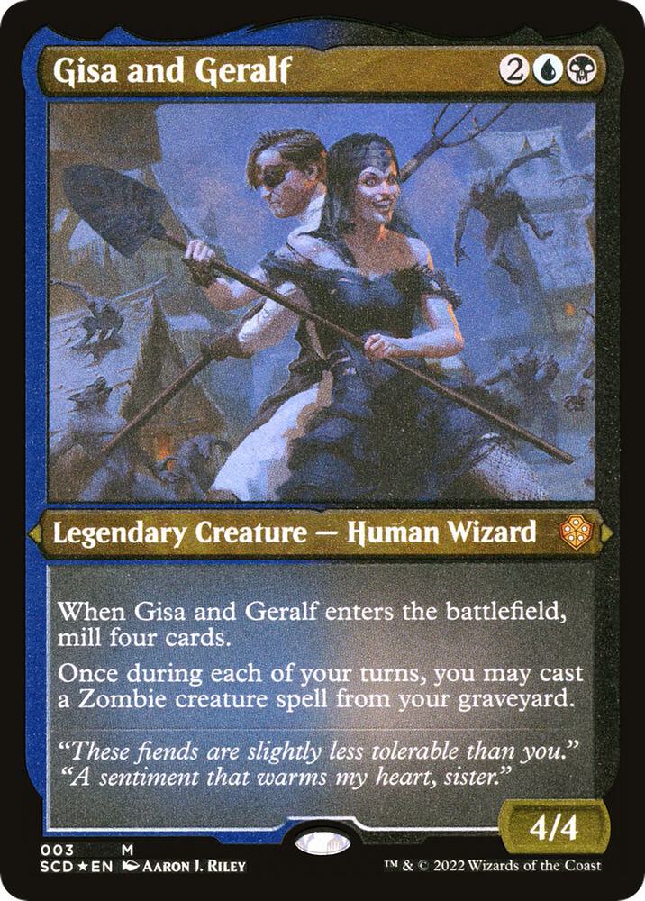 Gisa and Geralf (Foil Etched) card image