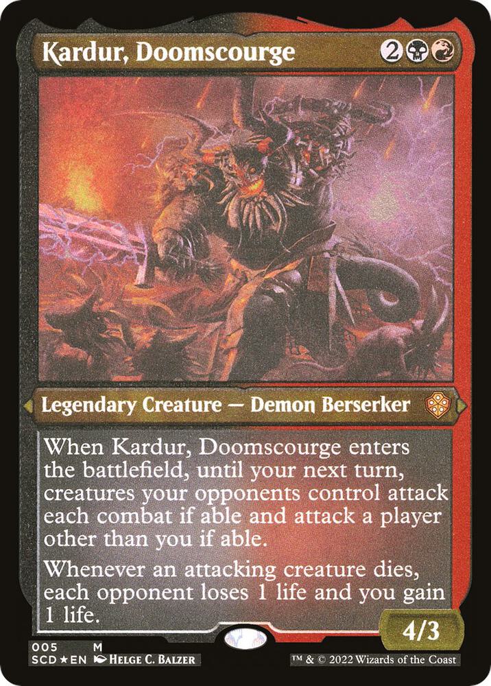 Kardur, Doomscourge (Foil Etched) card image