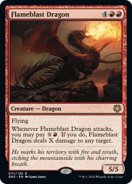 Flameblast Dragon card image