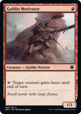 Goblin Motivator card image