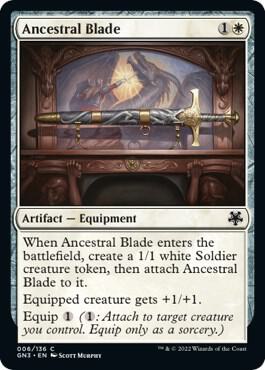 Ancestral Blade card image