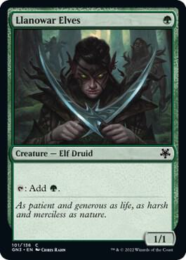Llanowar Elves card image