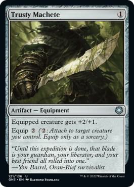 Trusty Machete card image