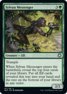 Sylvan Messenger card image