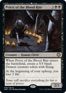 Priest of the Blood Rite card image