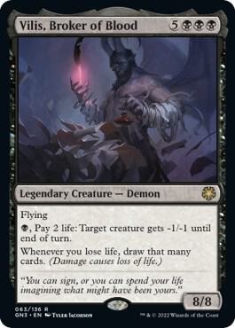Vilis, Broker of Blood card image