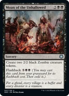 Moan of the Unhallowed card image