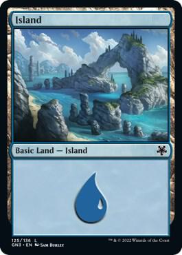 Island (125) card image