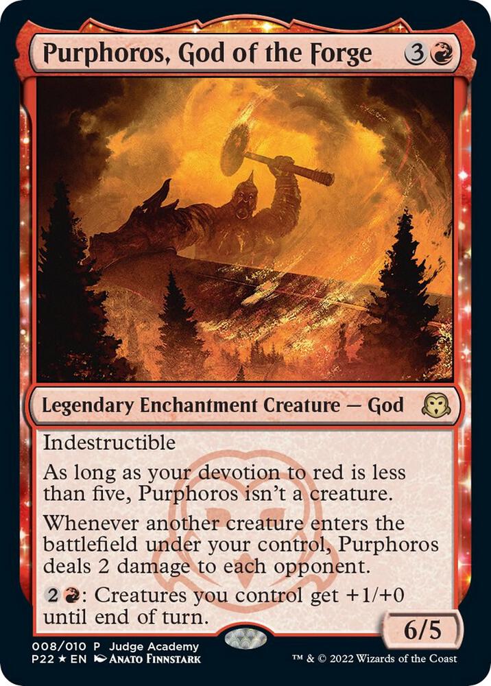 Purphoros, God of the Forge card image