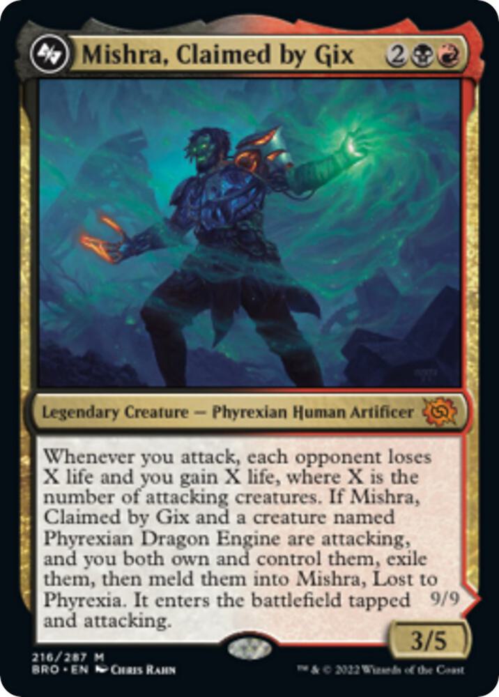 Mishra, Claimed by Gix card image