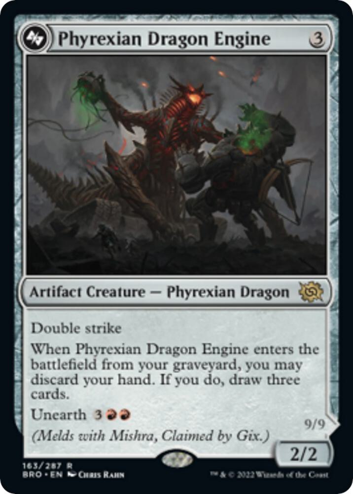 Phyrexian Dragon Engine card image