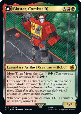Blaster, Combat DJ card image