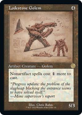 Lodestone Golem (Schematic) card image
