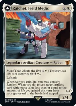 Ratchet, Field Medic card image