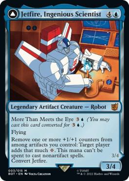 Jetfire, Ingenious Scientist card image