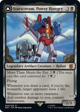 Starscream, Power Hungry card image