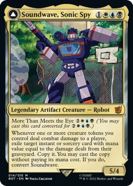 Soundwave, Sonic Spy card image