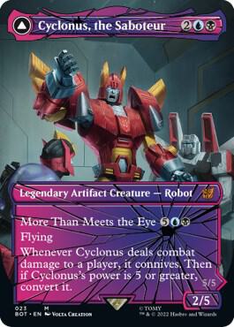Cyclonus, the Saboteur (Shattered Glass) card image