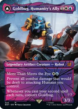 Goldbug, Humanity's Ally (Shattered Glass) card image