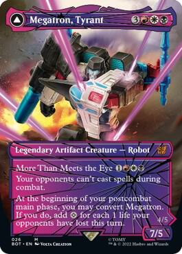 Megatron, Tyrant (Shattered Glass) card image