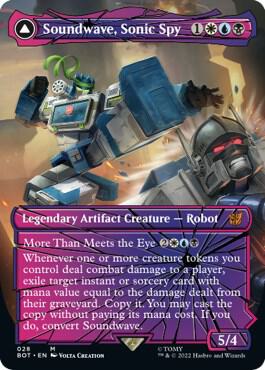 Soundwave, Sonic Spy (Shattered Glass) card image