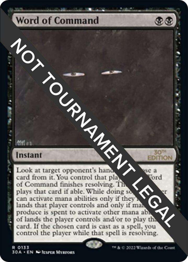 Word of Command card image