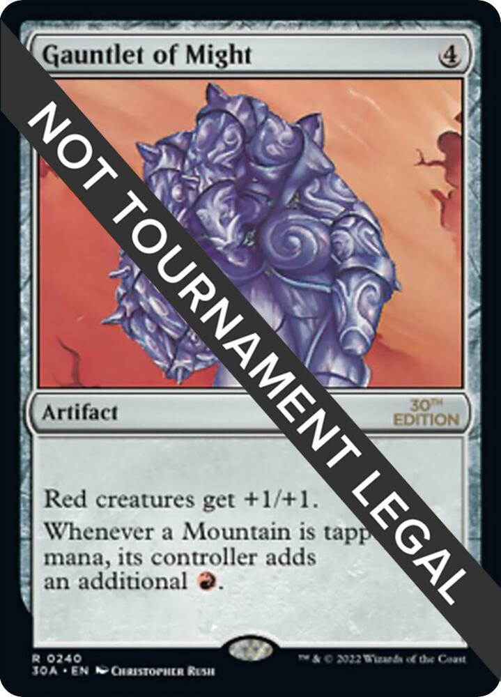 Gauntlet of Might card image