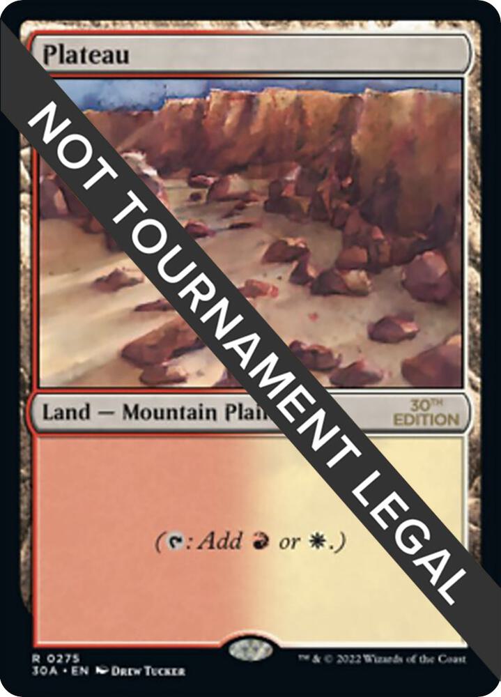 Plateau card image