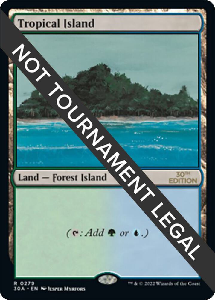Tropical Island card image