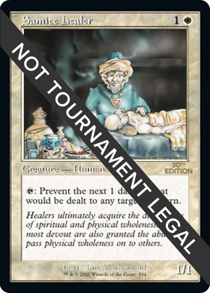 Samite Healer (Retro Frame) card image