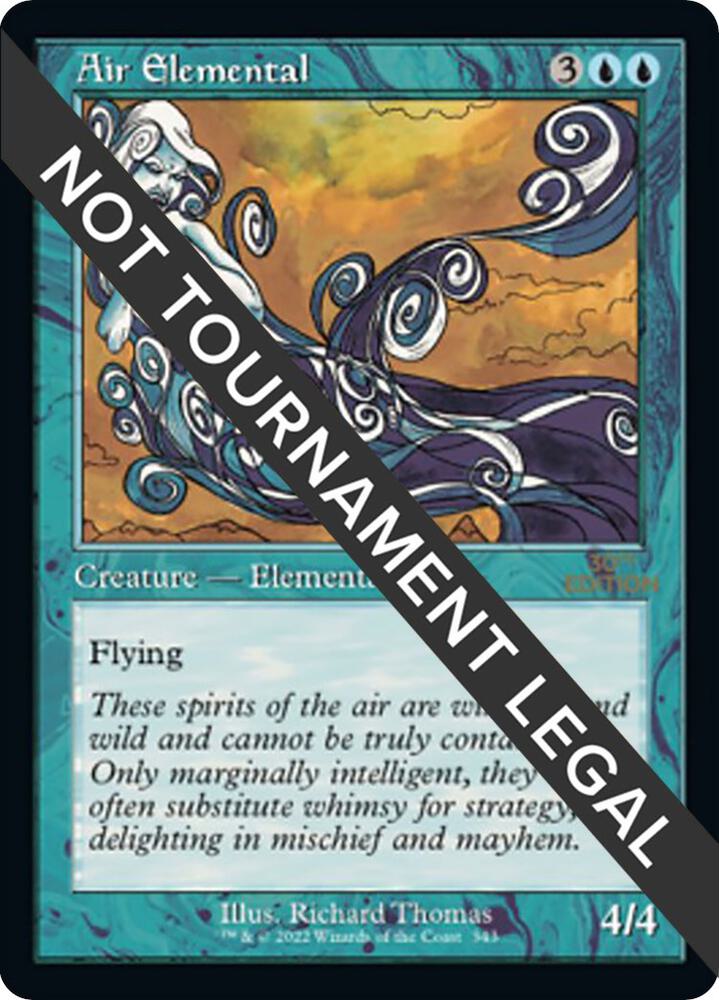 Air Elemental (Retro Frame) card image