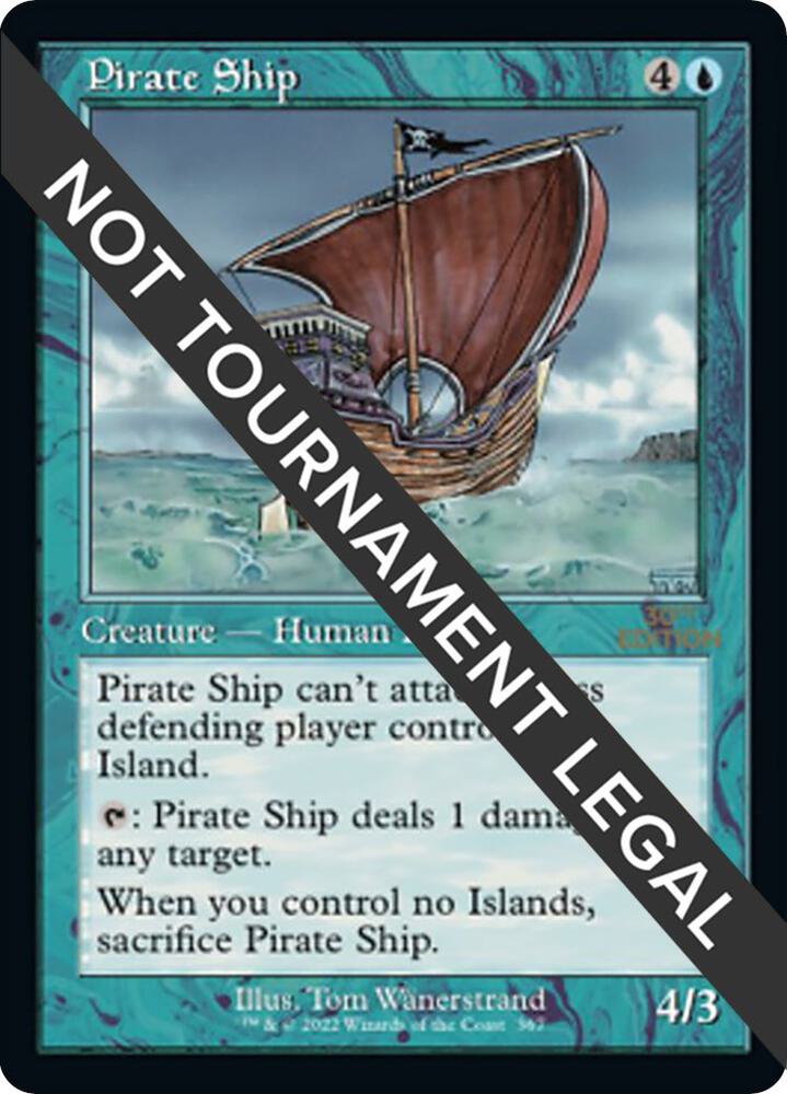 Pirate Ship (Retro Frame) card image