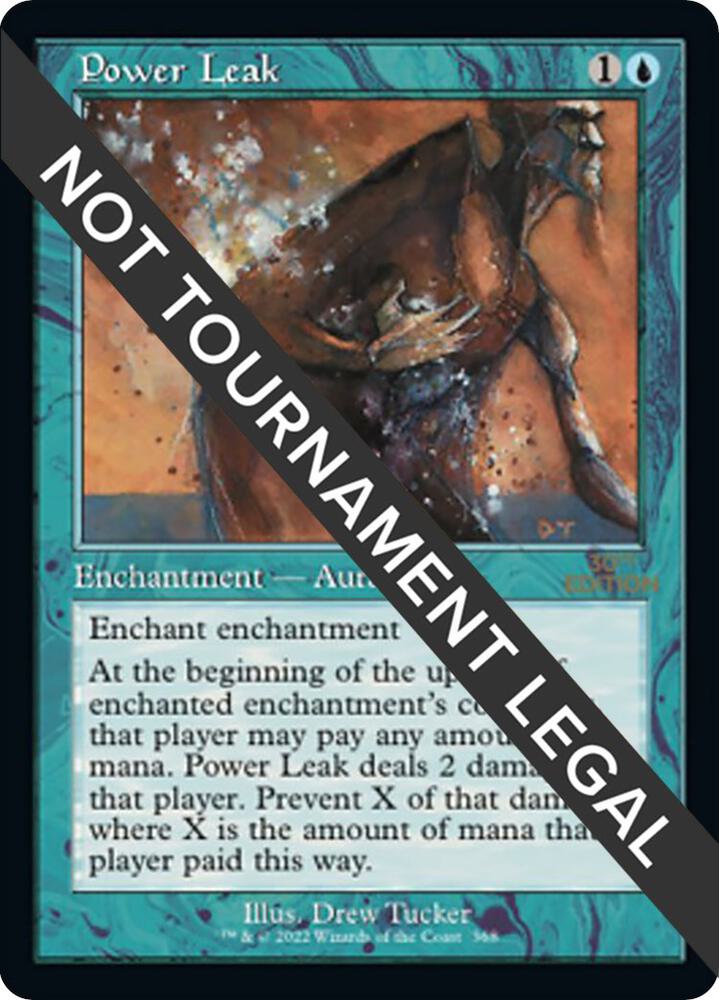 Power Leak (Retro Frame) card image
