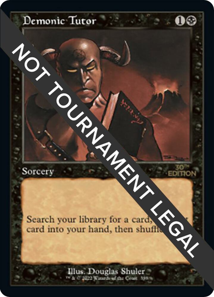 Demonic Tutor (Retro Frame) card image