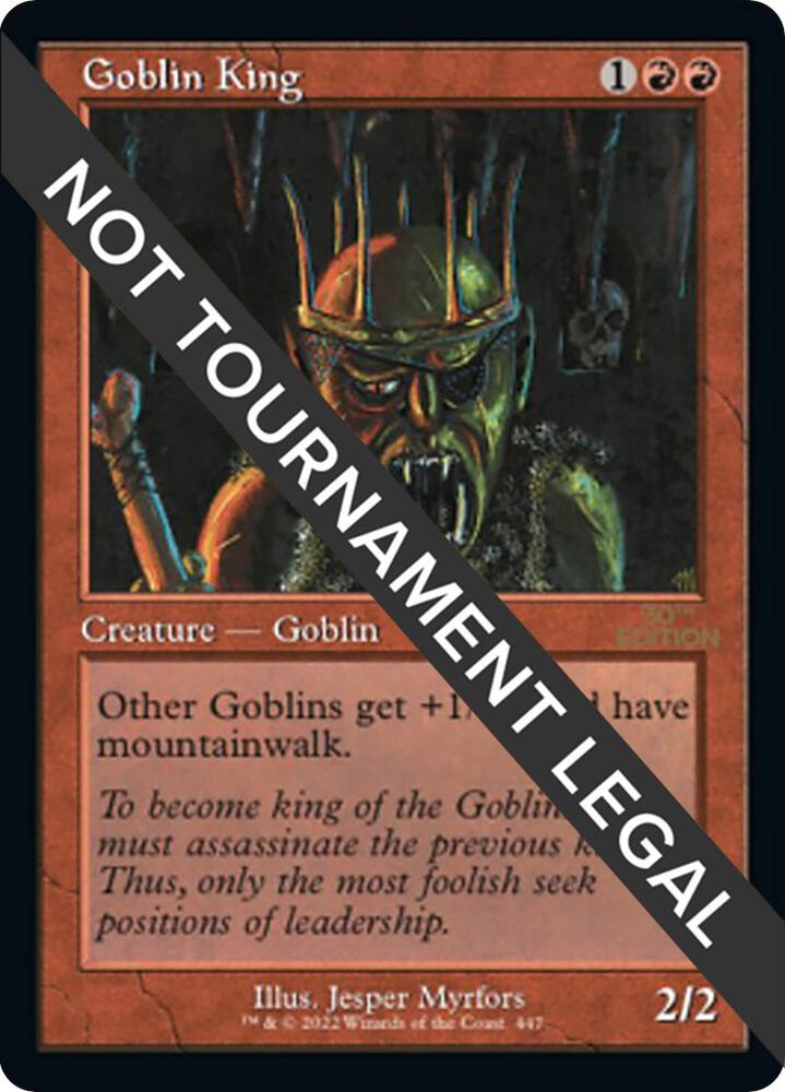 Goblin King (Retro Frame) card image
